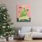 Stupell Industries Meowy Christmas Cat Tree Canvas Wall Art